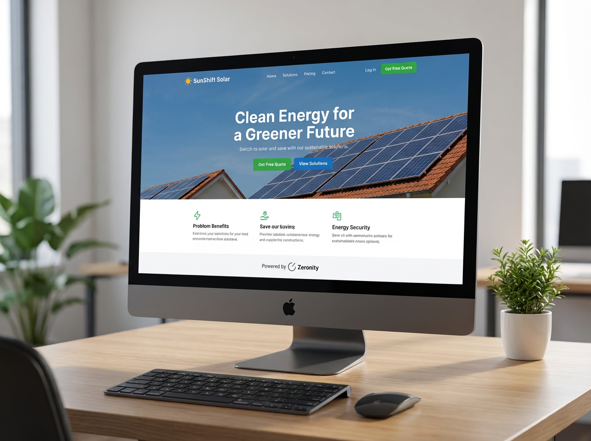 太陽光発電事業者向けLP制作